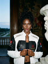 Mercedes Benz Faux Leather Jacket