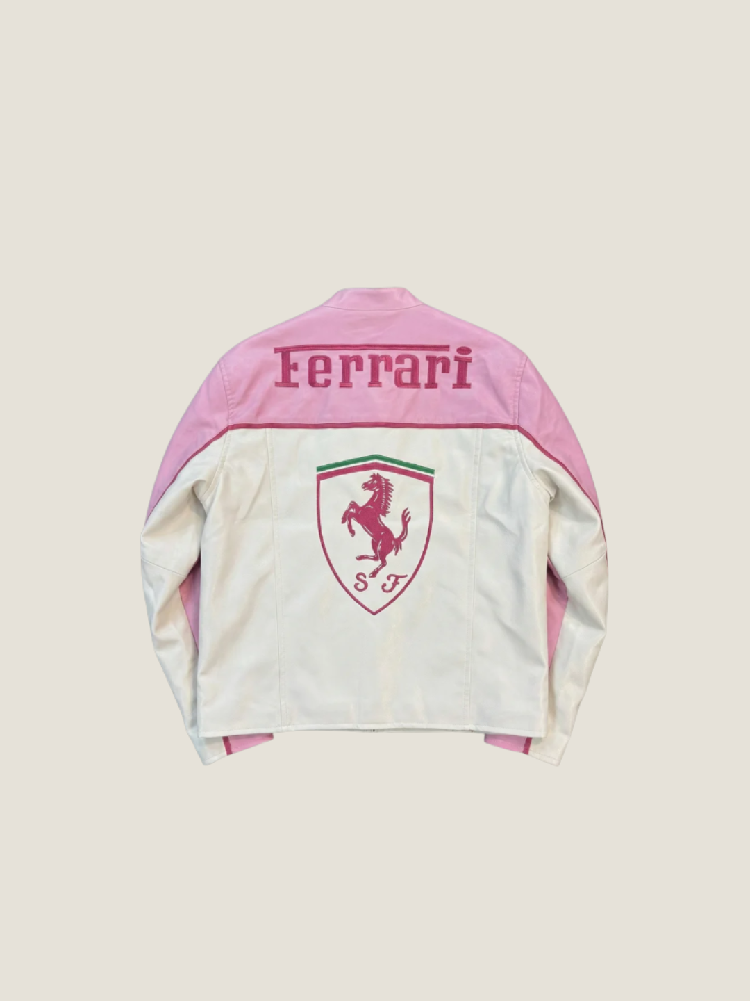 Ferrari Racing Faux Leather Jacket