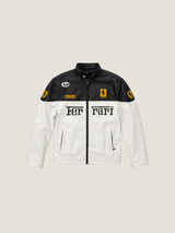 Ferarri Moto Faux Leather Jacket